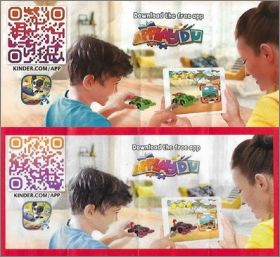 Cr�atures sur roues - Kinder Surprise VV177 et VV241 - 2020