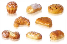 Jolies viennoiseries - 8 f�ves brillantes - Alcara - 2021