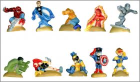 Marvel Squad - F�ves Brillantes et Mates - 2011