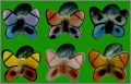 Papillons - 6 F�ves Brillantes - Maifruico - 1996
