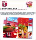 Tasty World - 4 Magnets - KFC - 2009