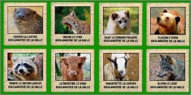 Animaux Parc de Gramat - 8 Fves Brillantes - Panessiel 2020