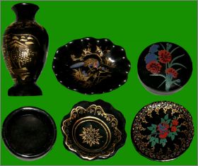 Au fil du papier - 6 f�ves brillantes Gaudard - Prime - 2001