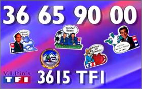 Le premier Pin's parlant TF1 - V.I.Pin's - 1993 - 1994