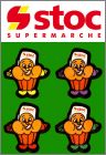 Brioches - 4 magnets - Stoc - 1995