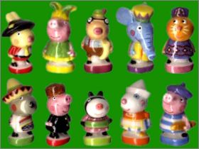 Peppa Pig Autour du monde - 10 Fves Brillantes - 2019