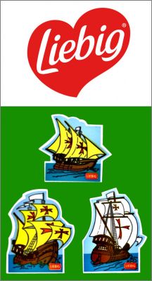 Bateaux - 3 Magnets - Liebig - 2000