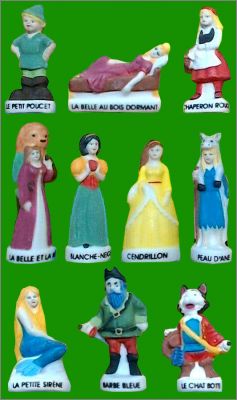 Les Contes de Perrault - 10 f�ves mates - Arguydal 2002