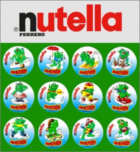 Minisplash - 12 Magnets - Nutella - 1993