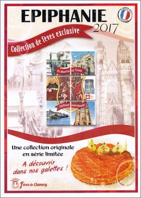 St Martin de Tours - 6 F�ves Brillantes - Clamecy Colas 2018