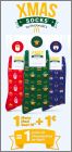 Xmas Socks by Mc Donald's ! Les chaussettes de Nol - 2019