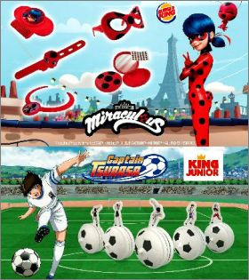 Miraculous / Captain Tsubasa - Burger King Junior - 2021