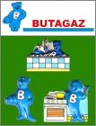 3 magnets - Butagaz - 1990