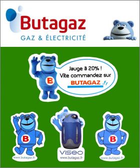 4 magnets - Butagaz.fr - 2009