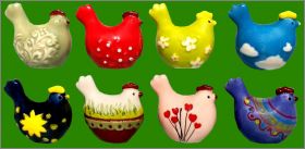 P'tites Poules - 8 F�ves brillantes - Lebhar - 2014