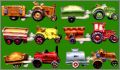 Tracteurs et remorques - 12 Fves Brillantes - Prime - 2007