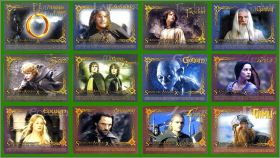 Le Seigneur des Anneaux 3 Le Retour du Roi - 12 Magnets 2003