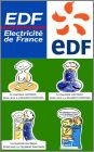 Le chauffage lectrique - 4 magnets - EDF Habitat - 1991