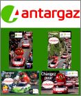 Tour de France - 4 magnets - Antargaz calypso - 2002 à 2014