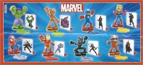 Hros Marvel Kinder Surprise DV575  DV582 - 2019 (Russie)