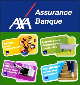 4 magnets - Axa - Assurance Banque - 2016