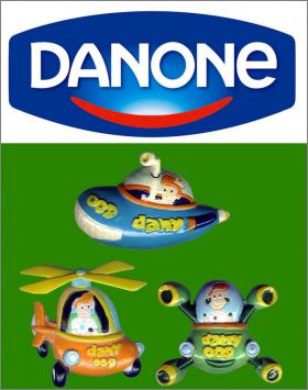 Dany - 3 Magnets - Danone - 1984