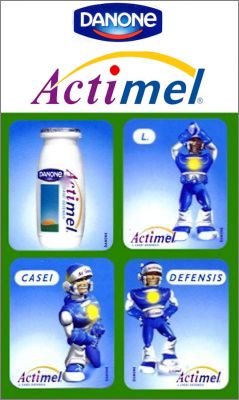 Actimel - 4 Magnets - Danone - 2005