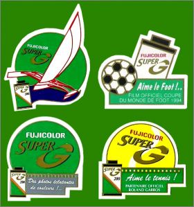 Fujicolor Super G - 4 Magnets - Fujifilm - 1994