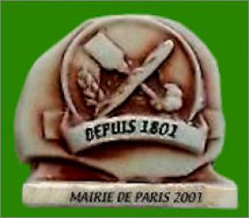 Mairie de Paris 2001 - 1 Fve Brillante - Prime 2000