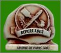 Mairie de Paris 2001 - 1 Fve Brillante - Prime 2000