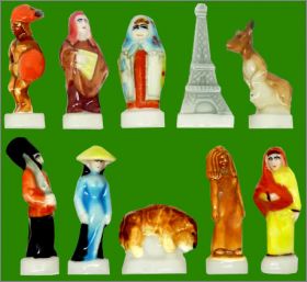 Rois autour du Monde - 10 Fves brillantes - Prime - 1995