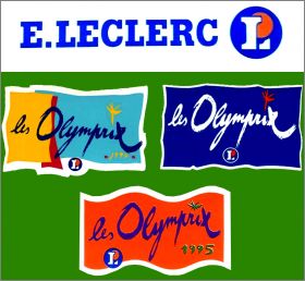 Les Olymprix - 3 Magnets - Leclerc - 1994 - 1995