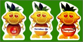 3 Magnets - GB - Carrefour - Champion - 2000