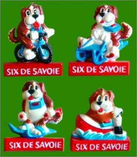 Histoire de Berny le Saint-bernard - 4 Magnets Six de Savoie