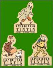 Expdition Tintin - 3 Magnets en bois - 1994