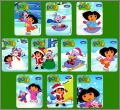 Dora hiver - 10 Magnets - Danone - 2005 - Pays-Bas