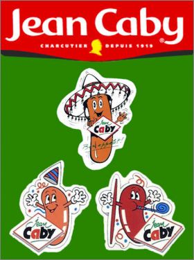 3 magnets - Charcuterie Jean Caby - 1995