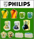 Collections Bob et Cucina - 11 magnets - Philips 2000 - 2002