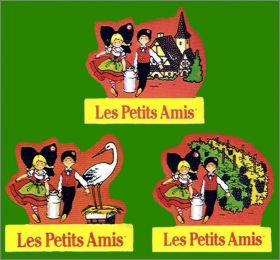 3 magnets - Fromages Munster - Les Petits Amis - 1990