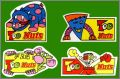 Too Nuts - 4 magnets - Nestl - 1996