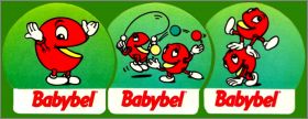 Puzzle - 3 Magnets - Babybel - 1996
