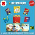 5 jeux Iconiques Mattel - Happy Meal - Mc Donald - 2021