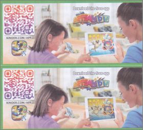 Animaux et toboggan - Kinder Natoons - VU036 et VU037 - 2021