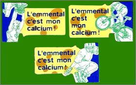 L'Emmental c'est mon calcium ! - 3 Magnets - 2005