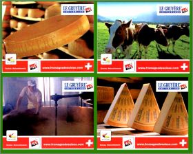 Le Gruyre Switzerland A.O.C - 4 Magnets 2012