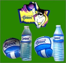 Beach Contrex - 3 magnets - Contrex 1994