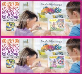 Princesses toupies - Kinder Surprise - VU062 et VU063 - 2021