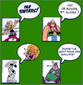 Astrix le village en fte 8 magnets U (Hyper / Super) 2017