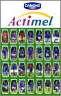 quipe Nationale Football  28 Magnets Actimel - Danone 2010