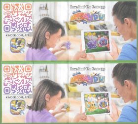 Animaux ails - Kinder Surprise - VU244 et VU245 - 2021